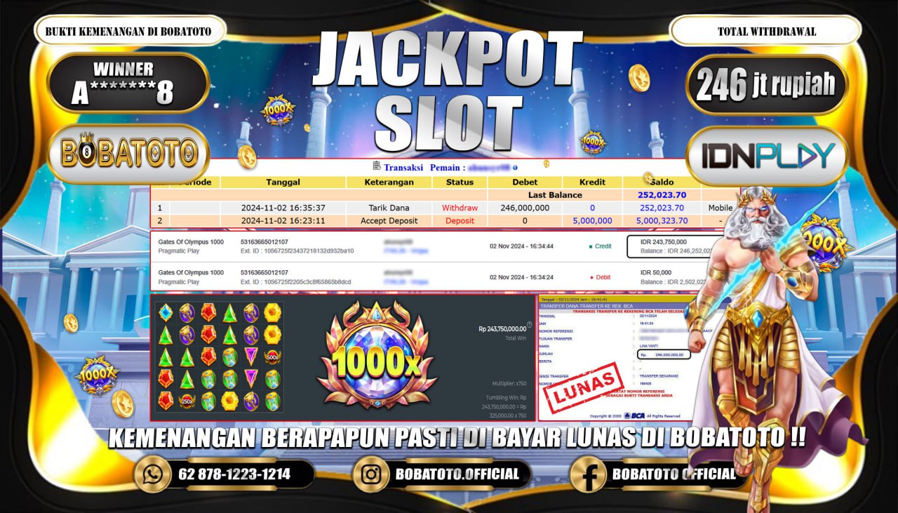 Bobatoto: Situs Toto Togel Slot 4D Terbaik Terpercaya Viral 2024