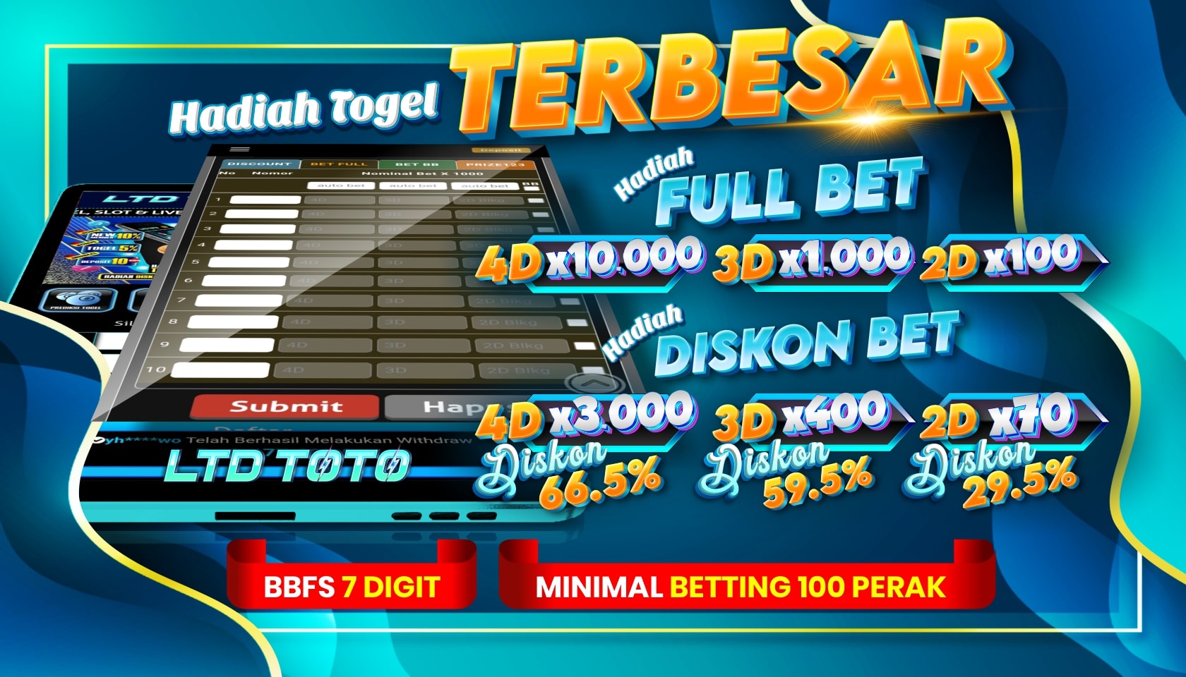 LTDTOTO - Link Situs Toto Slot 4D Terbaru Anti Lag Pasti Gacor